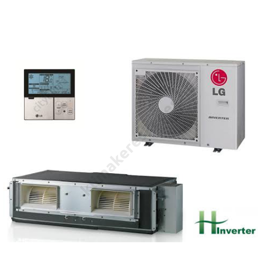 LG UU18WH/UB18H H-inverteres légcsatornás klímaberendezés