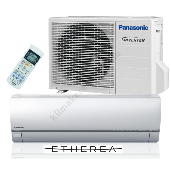 Panasonic Etherea XE12QKE ezüst inverteres klímaberendezés